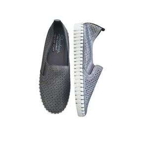 Skechers Women's Sepulveda Blvd a La Mode Slip On Shoes In Gunmetal Sz 7.5